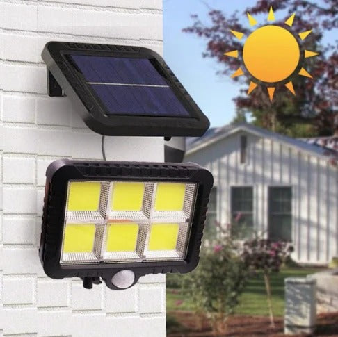 1+1 Proiector LED solar cu senzori de lumina LP-0067