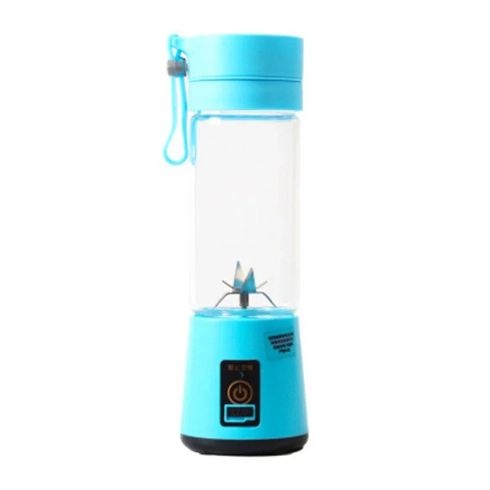 1+1 GRATIS: Mini Blender Portabil Smoothie USB Reincarcabil | FreshJuicerPro pentru Sucuri Shake-uri | Mixare Rapida