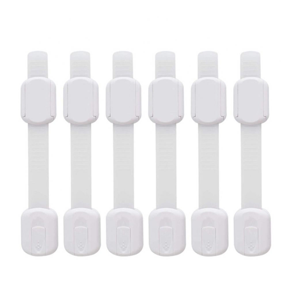 Set 5x Sigurante Usi Copii, Culoare Alb, Dimensiune Reglabila