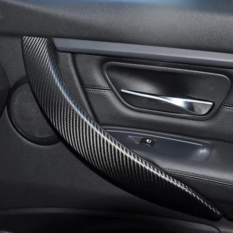 Banda Adeziva Carbon pentru Protectie si Tuning Auto, 5mx10cm